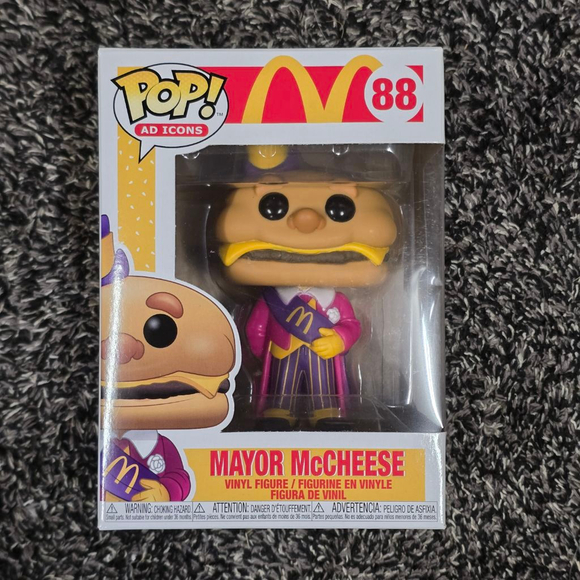 Funko Other - Boys Funko Mayor McCheese Action Figure One Size Brown Purple